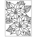 Darice Embossing Folder - Mosaic Poinsettia
