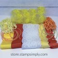May Arts Vintage Sampler - On Fire with Orange & Yellow