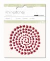Kaisercraft Self-Adhesive Round Rhinestones - Lippy Red