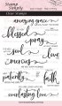 Stamp Simply Clear Stamps - Farmhouse Scriptural Thoughts