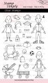 Stamp Simply Clear Stamps - Stick Family Add-Ons