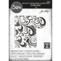 Sizzix 3D Texture Fades A6 Embossing Folder - Swirls