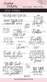 Stamp Simply Clear Stamps - Coffee or Tea?