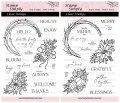 Stamp Simply Clear Stamps - Seasonal Wreaths Stamp Bundle