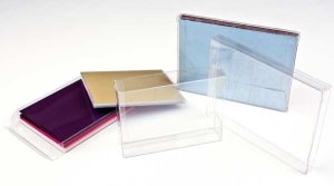 Crystal Clear Boxes - 5.5" Square - 25 ct