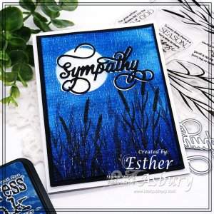 Stamp Simply Steel Dies -  Sympathy Word Die