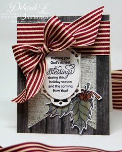 Stamp Simply Steel Dies - Christmas Blessings Holly