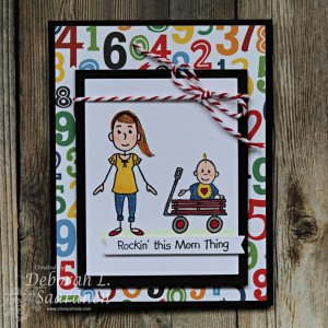 Stamp Simply Clear Stamps - Stick Family Sentiments Add-Ons