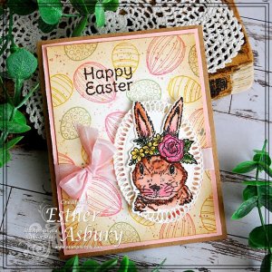 Stamp Simply Steel Dies - Easter is for Jesus Cross, Rabbit, Eggs