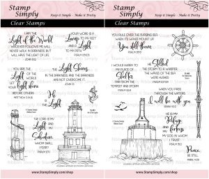 Stamp Simply Clear Stamps - Lighthouse Stamp Bundle