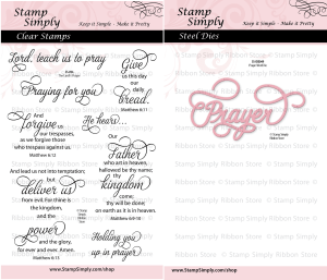Stamp Simply Clear Stamps - The Lord's Prayer Stamp Die Bundle