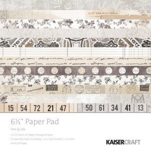 Kaisercraft Pen & Ink - 6.5x6.5