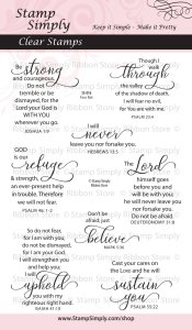 Stamp Simply Clear Stamps - Fear Not