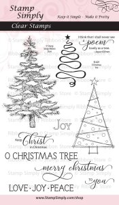Stamp Simply Clear Stamps - O Christmas Tree and Wonder of Christmas Bundle