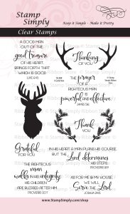 Stamp Simply Clear Stamps - A Godly Man