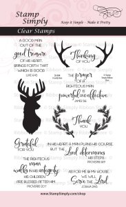 Stamp Simply Clear Stamps - A Godly Man Bundle