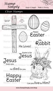 Stamp Simply Clear Stamps - Easter is for Jesus