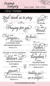 Stamp Simply Clear Stamps - The Lord's Prayer
