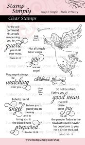 Stamp Simply Clear Stamps - Angels Among Us