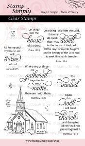 Stamp Simply Clear Stamps - My Church