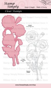 Stamp Simply Clear Stamps - Pretty Poppies Bundle