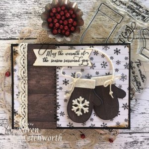 Stamp Simply Clear Stamps - Christmas Stockings & Mittens