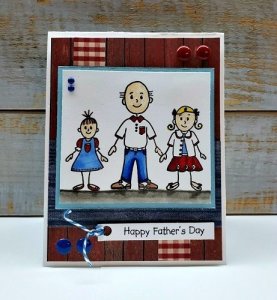 Stamp Simply Clear Stamps - Stick Family Bundle