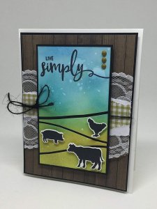 Stamp Simply Clear Stamps - Farmhouse Signage