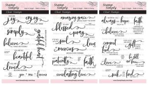 Stamp Simply Clear Stamps - Farmhouse Sentiments Bundle