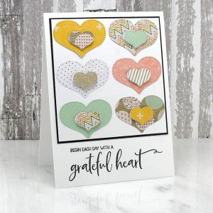 Stamp Simply Steel Dies - Farmhouse Pierced Nested Hearts