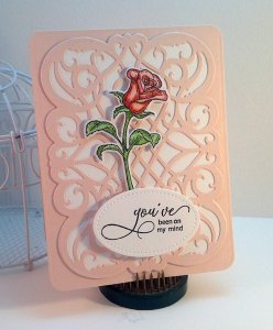 Stamp Simply Clear Stamps - Thinking of You Rose Bundle
