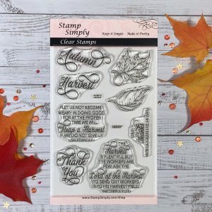 Stamp Simply Clear Stamps - Harvest Bundle