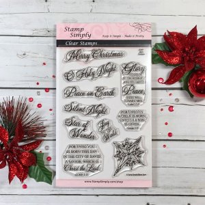 Stamp Simply Clear Stamps - Merry Christmas