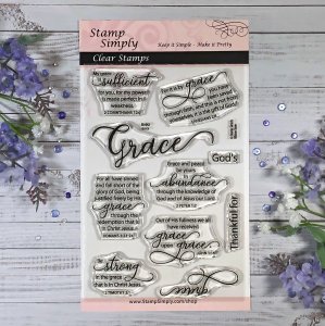 Stamp Simply Clear Stamps - Grace