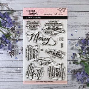 Stamp Simply Clear Stamps - Mercy