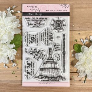 Stamp Simply Clear Stamps - He Stilled the Storm