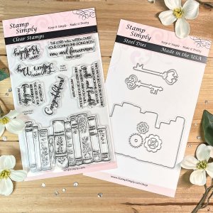 Stamp Simply Clear Stamps - A Man of Knowledge Bundle