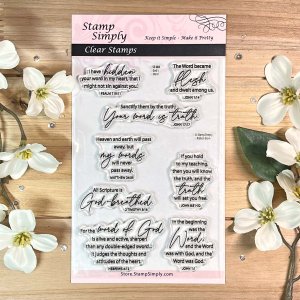 Stamp Simply Clear Stamps - God's Word