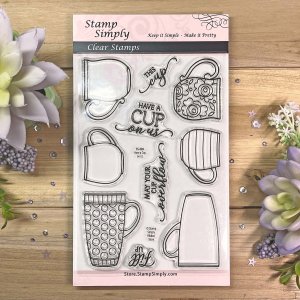 Stamp Simply Clear Stamps - Have a Cup on Us