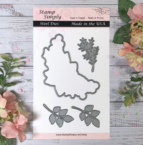 Stamp Simply Steel Dies - Floral Cluster and Sprigs