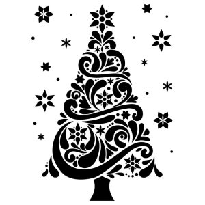 Darice Embossing Folder - Christmas Tree