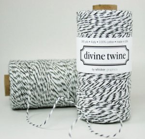 Divine Twine Baker's Twine - 240 Yard Spool - Black