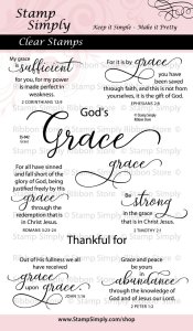 Stamp Simply Clear Stamps - Grace and Mercy Bundle