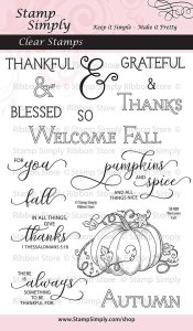 Stamp Simply Clear Stamps - Welcome Fall Bundle