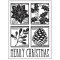 Darice Embossing Folder - Christmas Squares