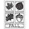 Darice Embossing Folder - Fall Squares