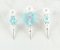 Stick Pins by Darsie - Shabby Chic Collection - Teal
