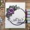 Stamp Simply Clear Stamps - Floral Cluster Spring Pansies
